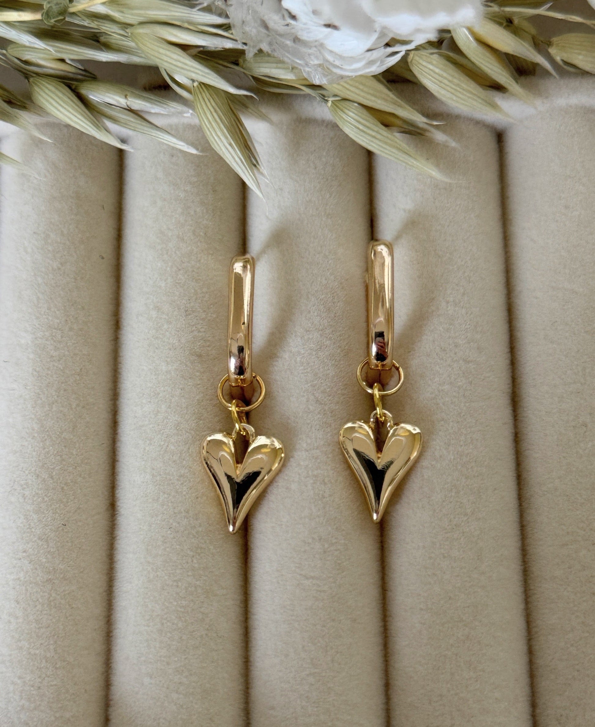 Pink Gold Hematite Crystal Jewelry Set - Malvy Jewelry